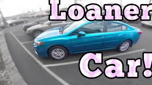 loaner car